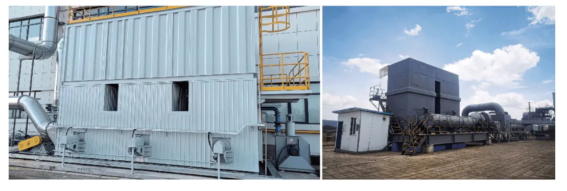 LQ-RCO heat-storage catalytic incineration equipment installed at a customer site